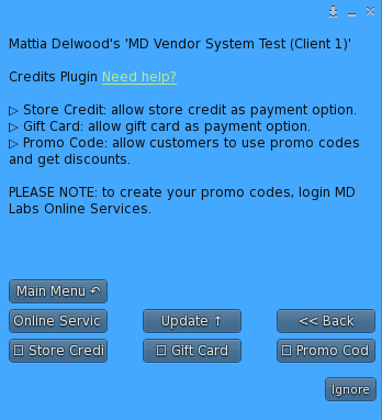 Store Credit & Gift Card Plugin – Menu