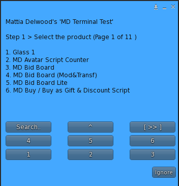 Mass Redelivery – Step 1 – Product selection