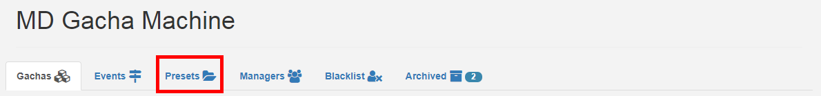 MD Gacha Machine – User Manual | MD Labs