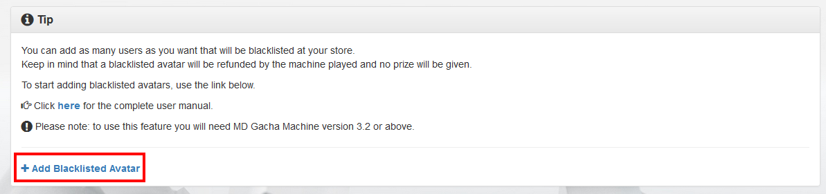 MD Gacha Machine – User Manual | MD Labs