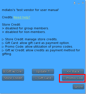 Store Credit & Gift Card Plugin – Menu