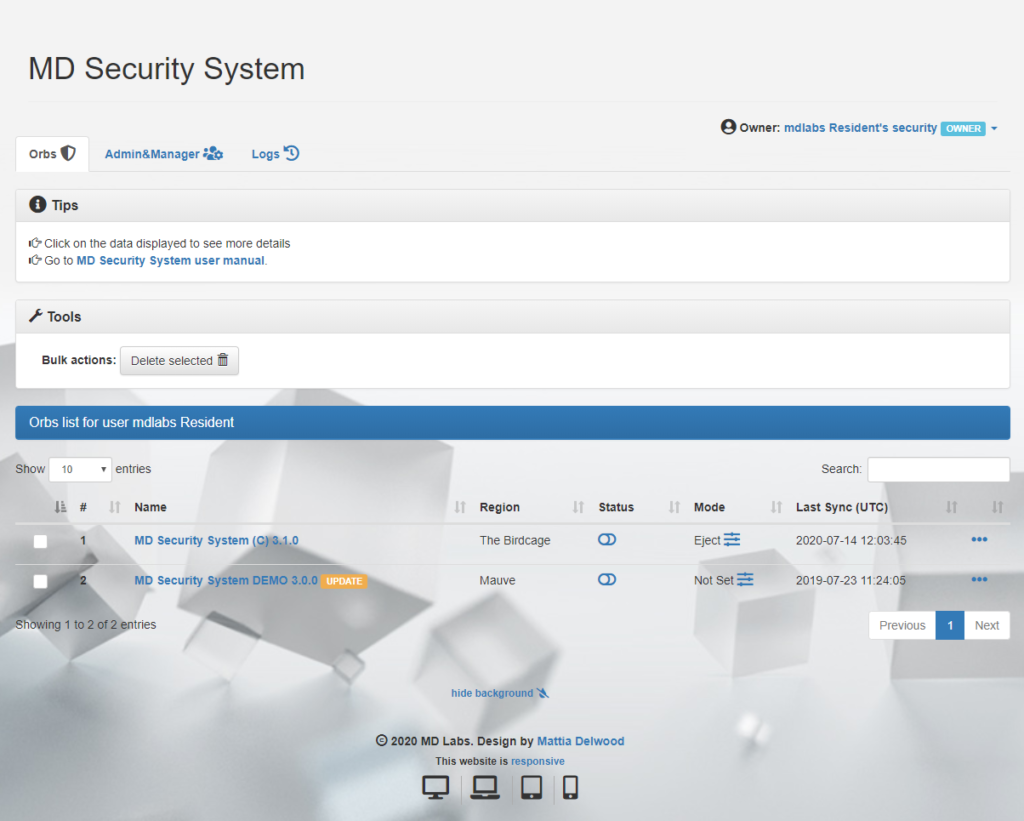 MD Security System @ MD Labs Online Services