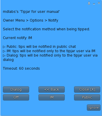 MD Tipjar - Notify sub-menu