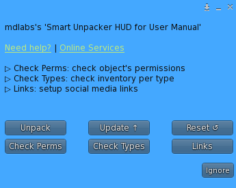 MD Smart Unpacker Script – Owner Menu