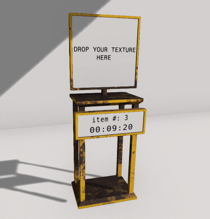 MD Trinket Machine - item&countdown area